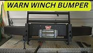 OBS Ford Warn Winch Bumper Installation