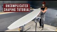 How to Shape Your First Surfboard! (No Planer Necessary)