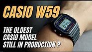 Older than the F91W ? CASIO W59 Review