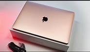 Unboxing M1 Chip Apple MacBook Air 13 inch in Gold with 8‑Core CPU and 7‑Core GPU
