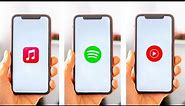 Apple Music vs. Spotify vs. YouTube Music 2024