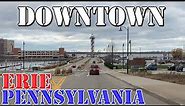 Erie - Pennsylvania - 4K Downtown Drive