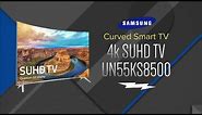 Samsung 55 SUHD 4K Curved LED Smart HDTV UN55KS8500FXZA - Overview