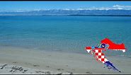 NIN - CROATIA - NINSKA LAGUNA - Kraljičina plaža (Queen's Beach) 4K - SUMMER IN CROATIA