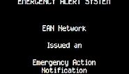 Emergency Alert System - Nuclear Bomb Attack.