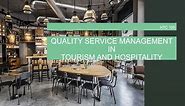 Quality Service Management in Tourism and Hospitality_Chapter 1_Introduction to Quality Management