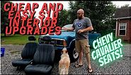 S10 Gets Interior Upgrades On The Cheap! - Chevy Cavalier Seats And A Console From A Ford Explorer?
