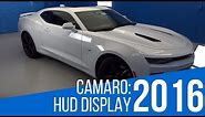 2016 Chevrolet Camaro: Head-Up Display Demo