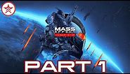 Mass Effect Legendary Edition (Renegade) - Gameplay Walkthrough - Part 1 - "Eden Prime, The Citadel"