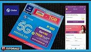 GLOBE 5G PREPAID SIM UNBOXING AND ACTIVATION