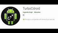 C COMPILER FOR ANDROID SMARTPHONES - C PROGRAMS ON TurboCdroid