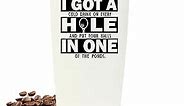 Golf Gifts for Men Unique - Golf Water Bottle Mug Tumbler Coffee Mugs Golf - Funny Golf Gift for Grandpa, Dad, Retirement, Fathers Day Gift for Golfer, Golf accessories for Men Funny