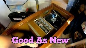 It's Finished! 1972 Magnavox AstroSonic Stereo Console Restoration...Restoring the Fine Cabinetry