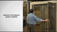 Installing a Hinged Insect Screen for 400 Series Frenchwood Hinged Patio Doors | Andersen Windows