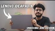 Unboxing and First Impressions: Lenovo Ideapad 3 Laptop with Intel i3 12th Gen - Your Complete Guide