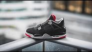 Air Jordan 4 Retro "Black / Cement Grey" (Bred): Review & On-Feet