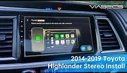Upgrade Your 2014-2019 Toyota Highlander Stereo System with ViaBecs Wireless Carplay Radio