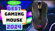 5 Best Gaming Mouse 2024 | Top 5 Wired and Wireless Gaming Mouse