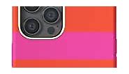 RICHMOND & FINCH Phone Case Compatible with iPhone 12 Pro Max, Magenta Stripe Design, 6.7 Inches, Shockproof, Fully Protective Cell Phone Cover