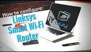 How to Configure a Linksys Smart Router - Basic Wifi Setup