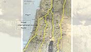 03 Major Routes in the Land of the Bible