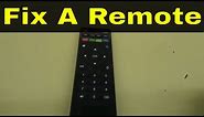 How To Fix A Remote Control That Doesn't Work-Full Tutorial