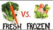 Fresh vs Frozen Food