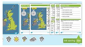 Weather Map Pack with Symbols