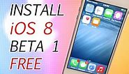 How To Install iOS 8 Beta 1 For FREE Without A Dev Account Or UDID