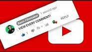 How To View EVERY Comment You've Ever Made on YouTube