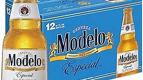 Modelo Especial Import Beer, 12 pk, 12 fl oz Bottles, 4.4% ABV