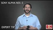 The Sony Alpha NEX-3