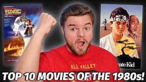 Top 10 Favorite Movies of the 1980s!