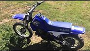 Yamaha PW 80 2 stroke dirt bike. (Start and Run)
