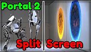 Portal 2 PC Split-Screen Tutorial with Controller + Keyboard, Mouse