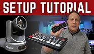 How To Set Up the ATEM Mini Pro PTZ Live Streaming Kit Tutorial - Church Live Streaming Equipment Packages | ChurchSetup