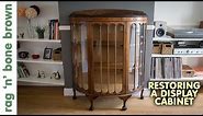 Repairing A Vintage Display Cabinet (Part 1 of 2)