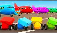 Helper Cars cartoons full episodes & racing cars. Car cartoon for kids. Vehicles & Airplane for kids