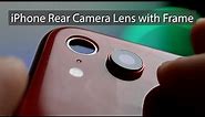 iPhone Rear Camera Lens(With Frame!)📱#repair