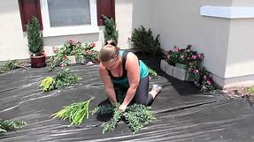 Planting an Artificial Outdoor Fern | How to Plant Artificial Plants and Trees