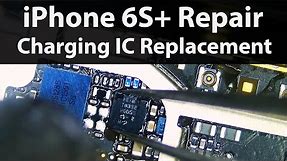 iPhone 6S plus no power - Charging Tristar IC replacement and desolder using hot tweezers