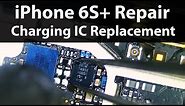 iPhone 6S plus no power - Charging Tristar IC replacement and desolder using hot tweezers