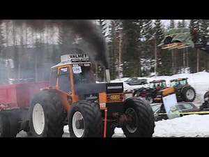 Traktorien mäkivetokisat Vieremä 2024 Valmet 1102