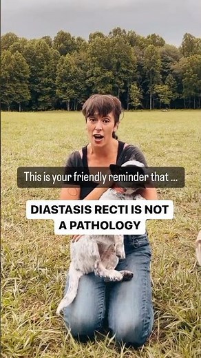 Diastasis recti is a normal part of pregnancy