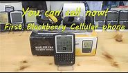 Blackberry 5820 / R900 - First Blackberry cellular phone - Unbox and review