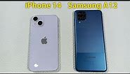 iPhone 14 vs Samsung A12 Speed Test