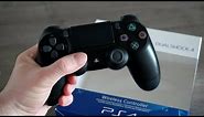 Sony PlayStation DUALSHOCK 4 • Quick Unboxing • Jet Black PS4 Wireless Controller V2