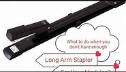 How to Staple Booklet with the Regular Stapler||Long Arm Stapler||Regular Stapler