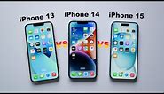 iPhone 13 vs iPhone 14 vs iPhone 15 Speed Test in 2024🔥| You Should Know This! (HINDI)