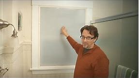 Indow window inserts - Bathroom Window Privacy